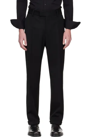Dolce & Gabbana Black Virgin Wool Trousers