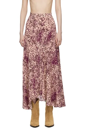 Isabel Marant Purple Sakura Maxi Skirt