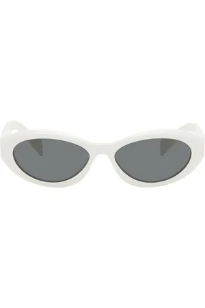 Prada White Symbole Sunglasses