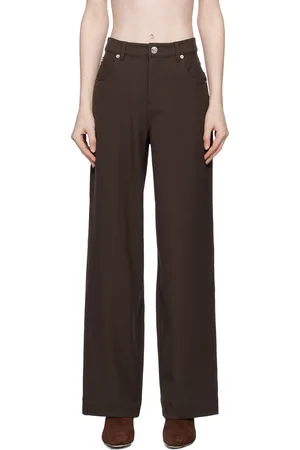 Staud Brown Grayson Trousers