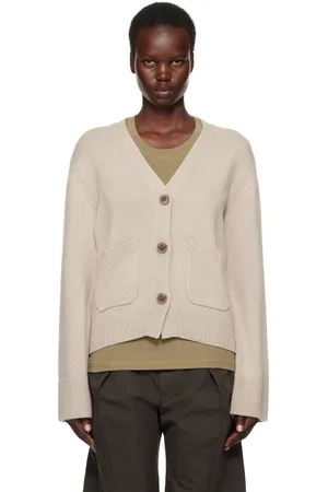 Lisa Yang Taupe Danni Cardigan