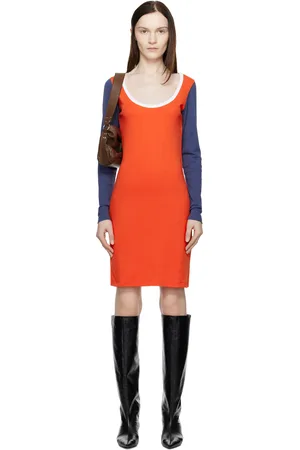 Saks Potts Blue & Red Elo Minidress