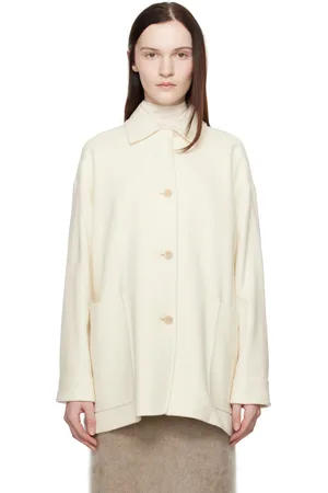 Max Mara White Eligio Jacket
