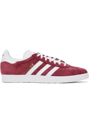 adidas Burgundy Gazelle Sneakers