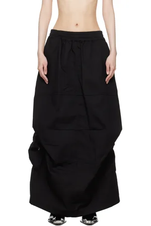 Diesel Black O-Riana-P2 Maxi Skirt