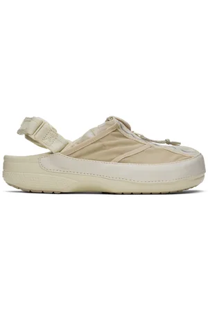 Crocs Beige Classic Energy Running Vest Clogs