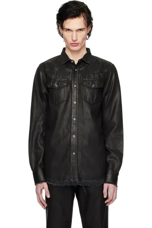 Diesel Black D-Vega Denim Shirt