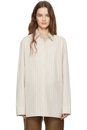 The Row Beige Sisilia Shirt
