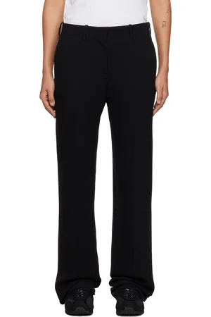 The Row Black Selvie Trousers