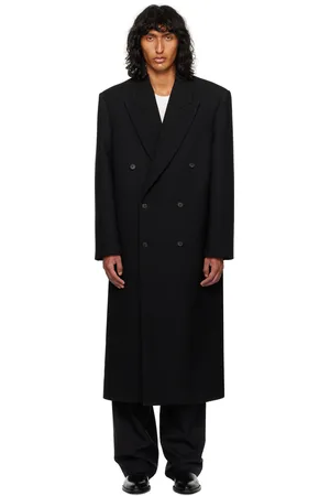 The Row Black Haris Coat