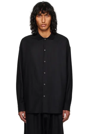 The Row Black Stendhal Shirt