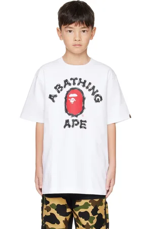 BAPE Kids Brush College T-shirt