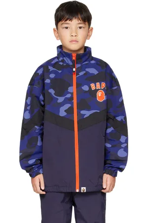 BAPE Kids Color Camo Block Jacket