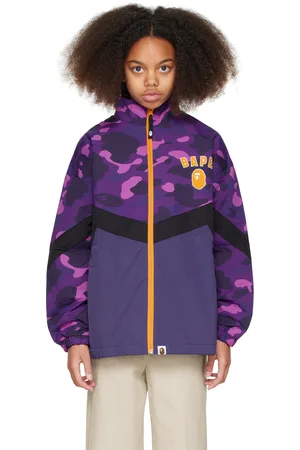 BAPE Kids Color Camo Block Jacket