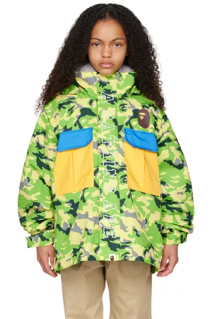 BAPE Kids Woodland Camo 4way Jacket