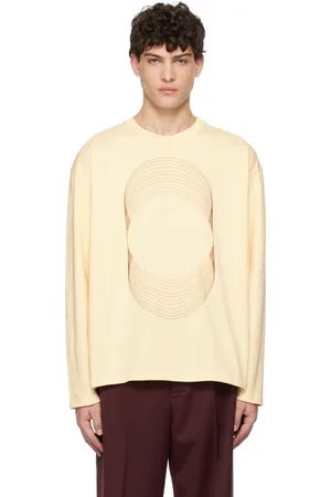 COMMAS Yellow Sunwaves Embroidered Sweatshirt