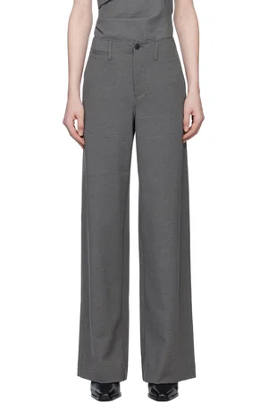 RAG&BONE Gray Sofie Ponte Trousers