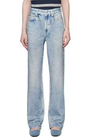 RAG&BONE Blue Miramar Terry Shea Lounge Pants