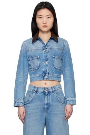 Stella McCartney Blue Vintage Wash Denim Jacket