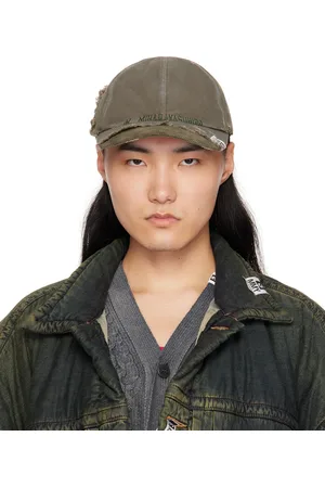 Maison Mihara Yasuhiro Crushed Detail Cap