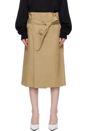 Vetements Deconstructed Midi Skirt