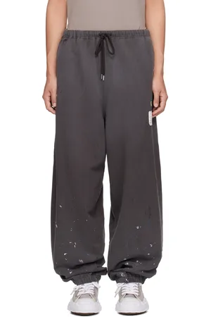Maison Mihara Yasuhiro Gray Painted Sweatpants