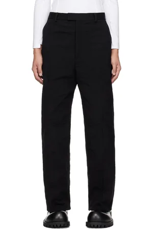 Vetements Metalized Wrinkled Tailored Trousers