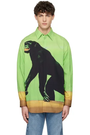 Moschino Green Chimpanzee Shirt