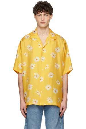 Moschino Yellow Allover Daisy Shirt