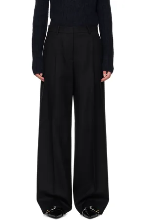 JUUN.J Black Basic Masculine Fit Trousers