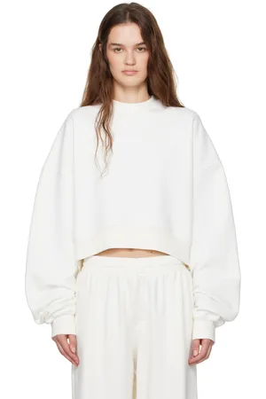 WARDROBE.NYC Off-White Hailey Bieber Edition HB Track Sweatshirt