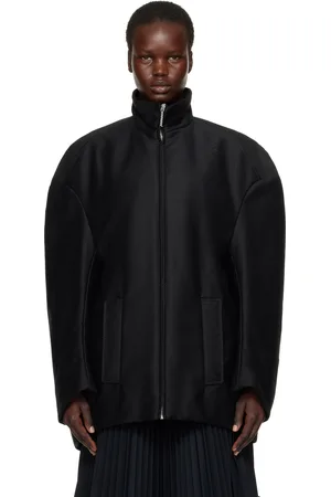 Marni Black Organic Cotton Oversized Jacket