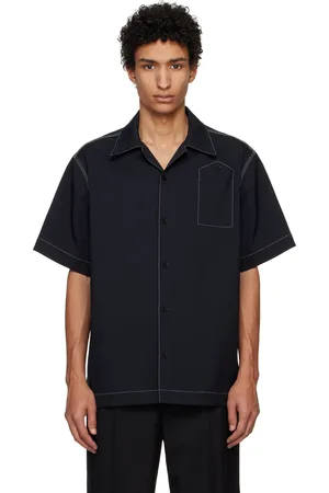 Jil Sander Navy Twill Shirt