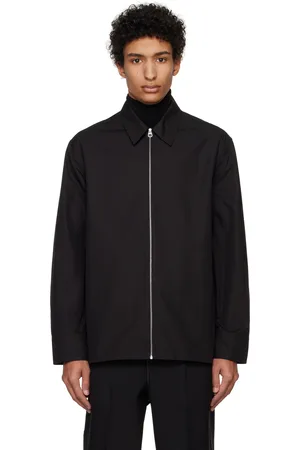 Jil Sander Black Zip Shirt