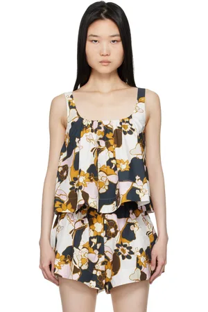 ZIMMERMANN Multicolor Maxine Cropped Camisole