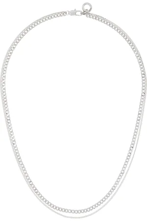A.P.C. Silver Minimal Necklace