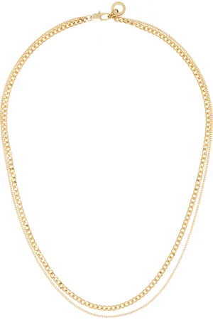 A.P.C. Gold Minimal Necklace