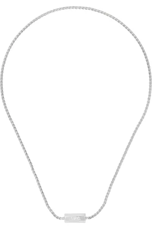 A.P.C. Silver Angle Necklace