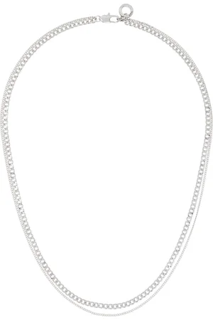 A.P.C. Silver Minimal Necklace