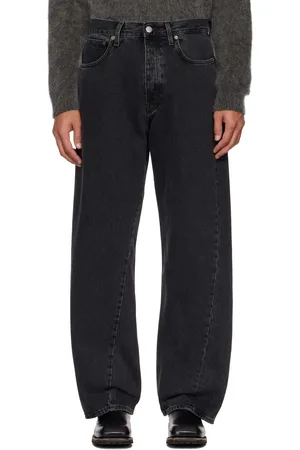 Sunflower Black Wide Twist Jeans
