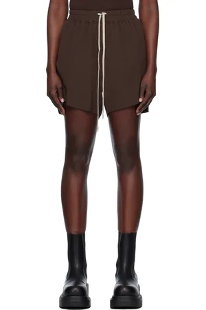 Rick Owens Brown Hollywood Boxers Shorts