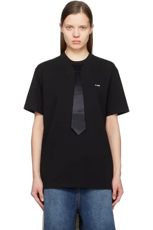 pushBUTTON Neck Tie T-shirt
