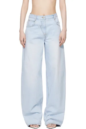 pushBUTTON Blue Zero Straight Jeans