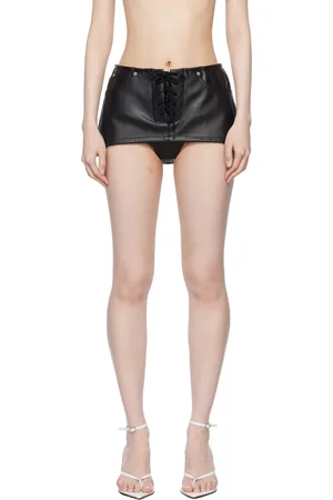 pushBUTTON Lace Up Detail Skort