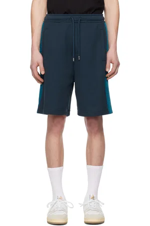 Lanvin Blue Curb Side Shorts