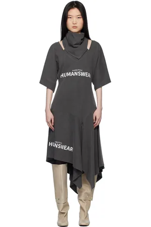 pushBUTTON Scarf Midi Dress