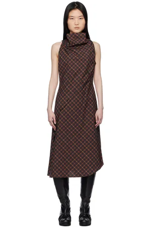 pushBUTTON Halter Sleeveless Midi Dress