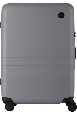 Monos Gray Expandable Check-In Medium Suitcase
