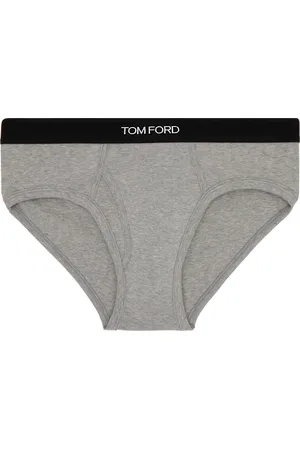 Tom Ford Gray Cotton Briefs