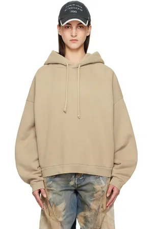 Acne Studios Beige Garment-dyed Hoodie
